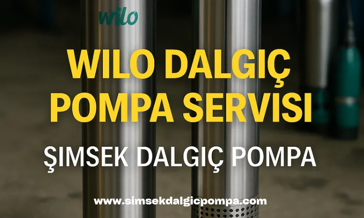 Wilo Dalgıç Pompa Tamiri